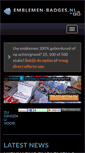 Mobile Screenshot of emblemen-badges.nl