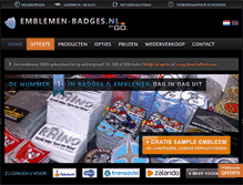 Tablet Screenshot of emblemen-badges.nl